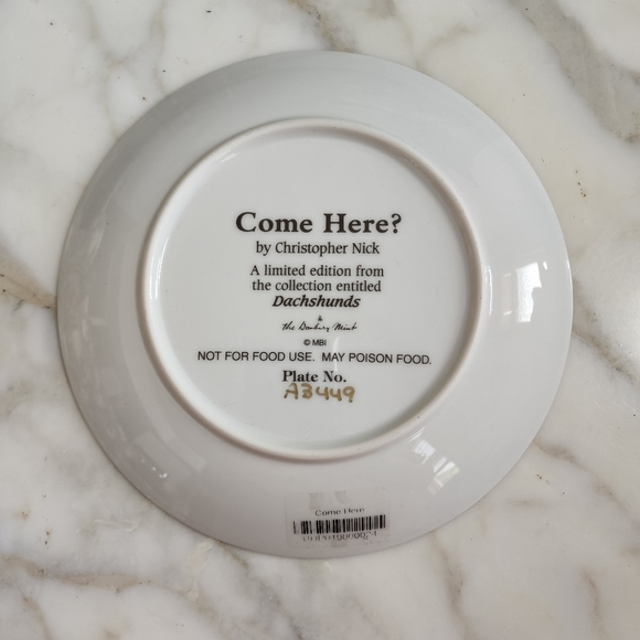 Limited Edition Danbury Mint Dachshund Collection by Christopher Nick - Picture 3 of 4